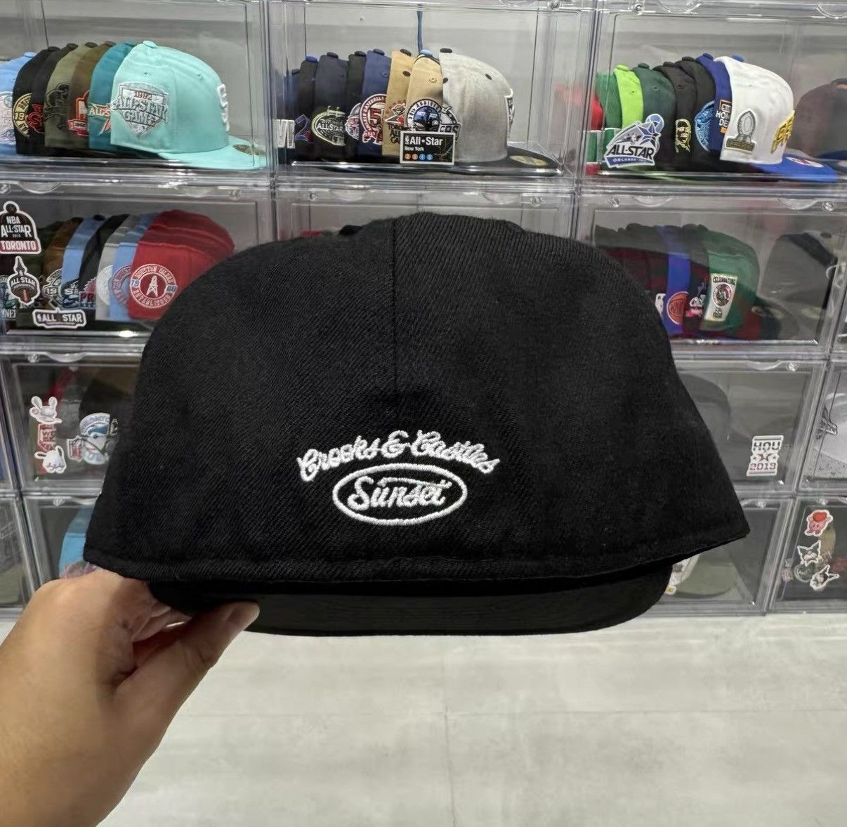 New Era New Era embroidered collaboration flat brim baseball cap J32 Size ONE SIZE - 3 Thumbnail