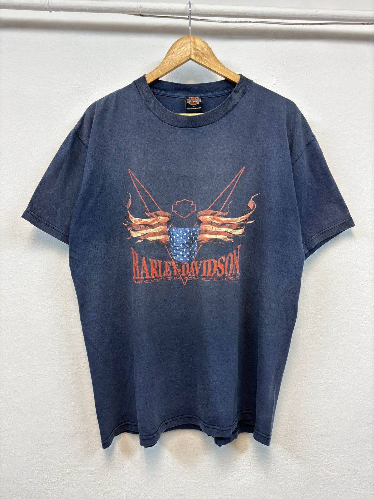 Harley Davidson × Vintage HARLEY DAVIDSON VINTAGE 2001 T-SHIRT Y2K TEE Size US XL / EU 56 / 4 - 1 Thumbnail