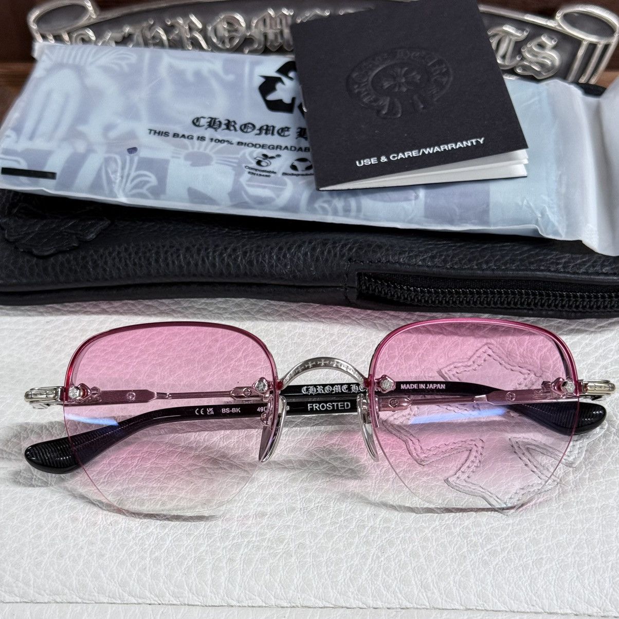 Chrome Hearts Chrome Hearts Frosted 1/1 Glasses Size ONE SIZE - 13 Thumbnail