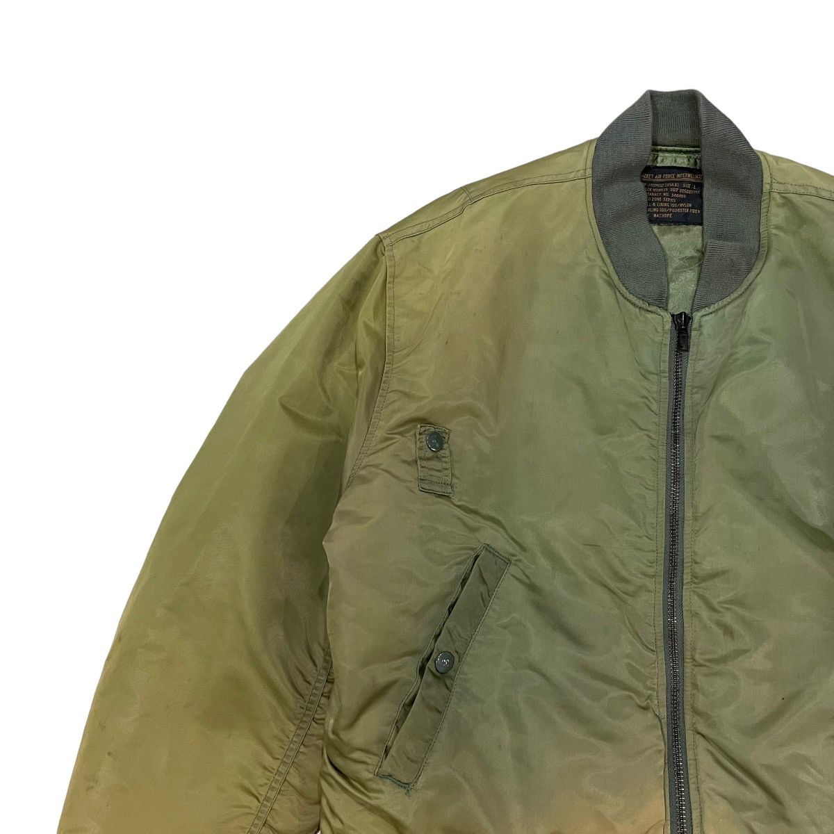 Japanese Brand Vintage Machope MA-1 Army Air Force Flight Bomber Jacket Size US M / EU 48-50 / 2 - 11 Thumbnail