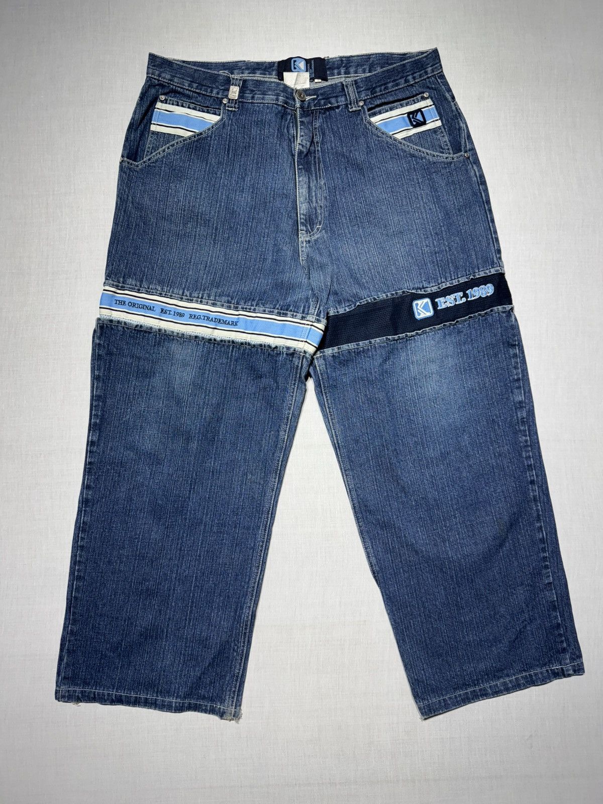 Southpole KARL KANI PHAT BAGGY JEANS🔥(009) Size US 38 / EU 54 - 1 Thumbnail