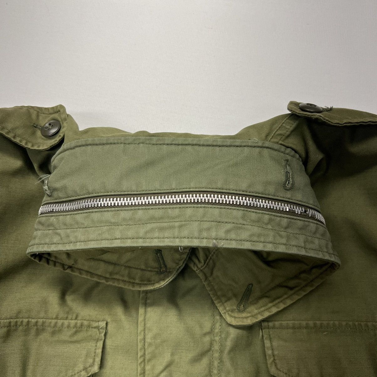 Vintage VTG Army Jacket Green M-65 Coat Field Cold Weather Military Size US M / EU 48-50 / 2 - 15 Thumbnail