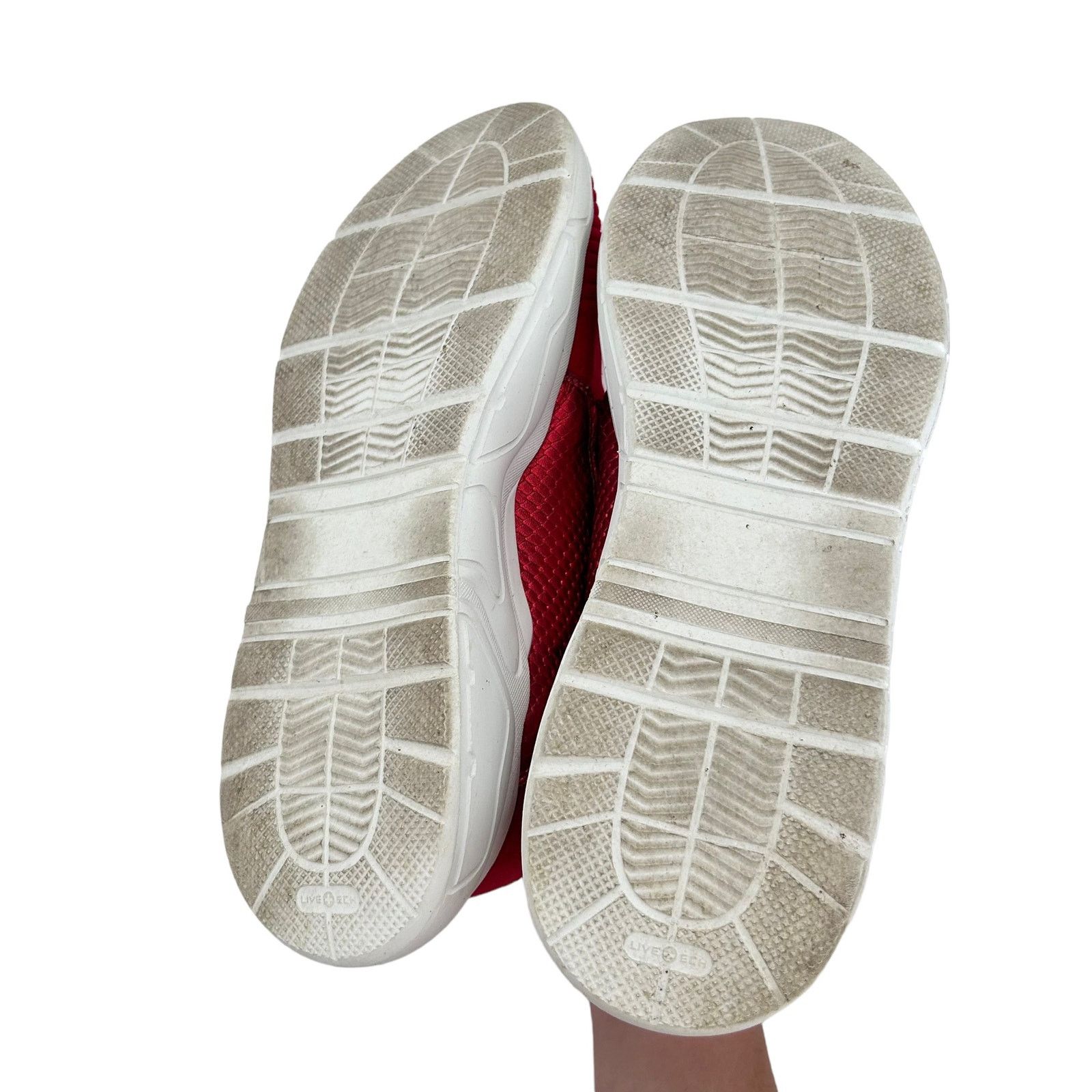 Roberto Cavalli Roberto Cavalli Red Chunky Sock Sneakers Sz 11 Size US 11 / IT 41 - 7 Thumbnail