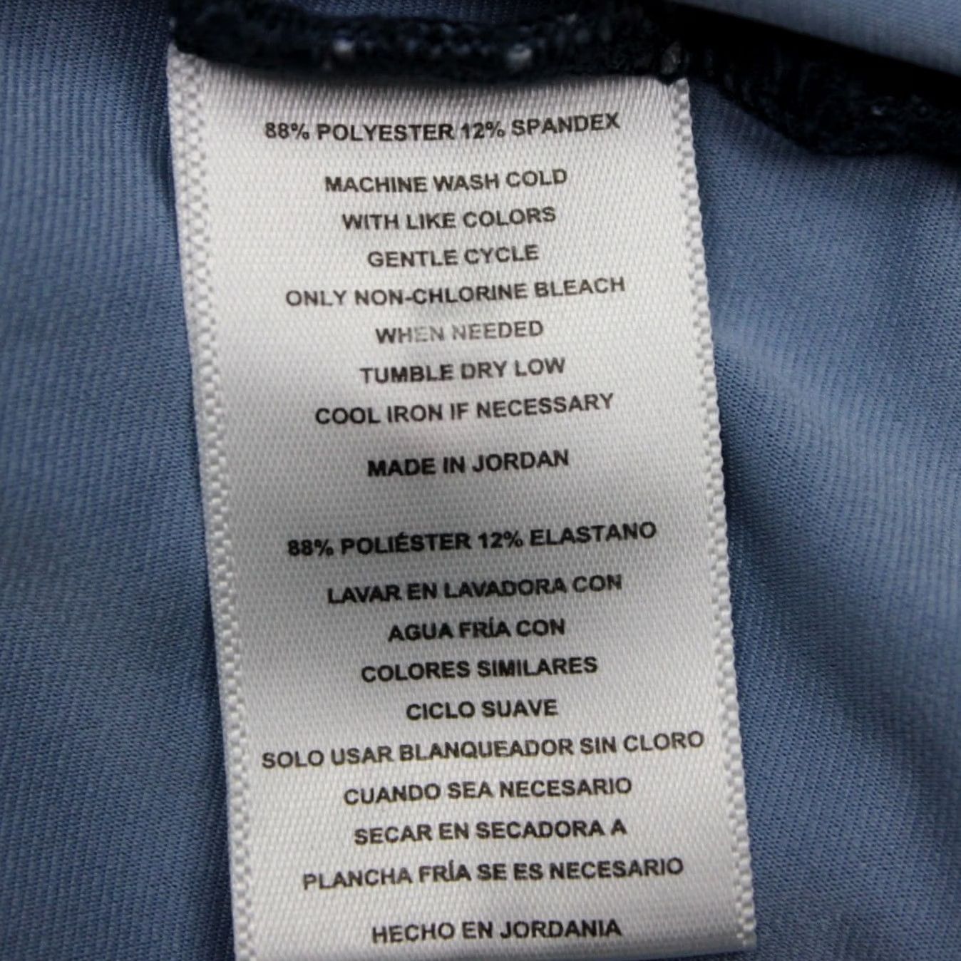 Vintage Hickey Freeman Polo Shirt Mens L Blue Geometric Short Sleeve Stretch Breathable 88% Polyester 12% Spandex Golf Driving Size US L / EU 52-54 / 3 - 7 Thumbnail