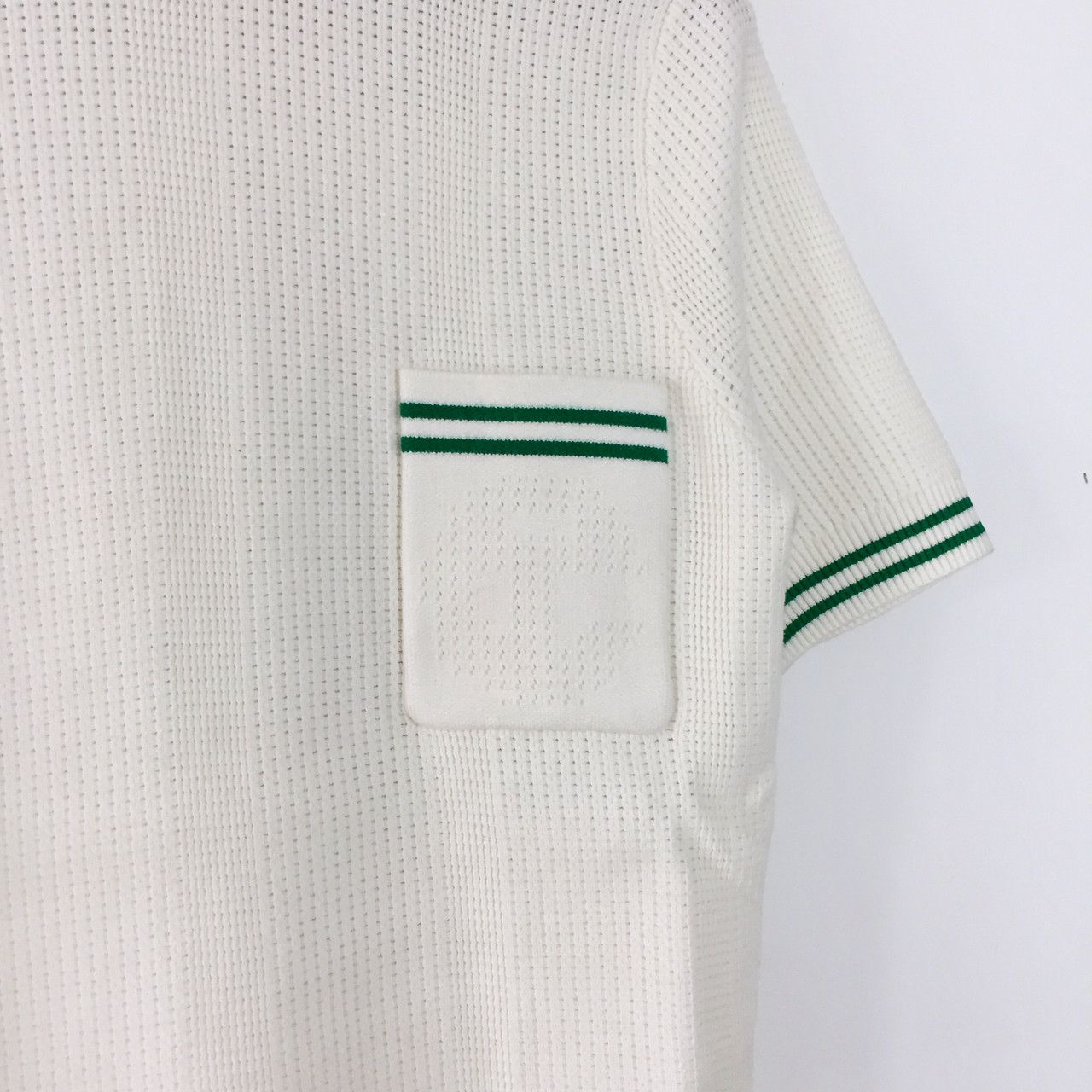 Telfar TELFAR MESH BACKWARDS KNIT POLO Size US XS / EU 42 / 0 - 3 Thumbnail