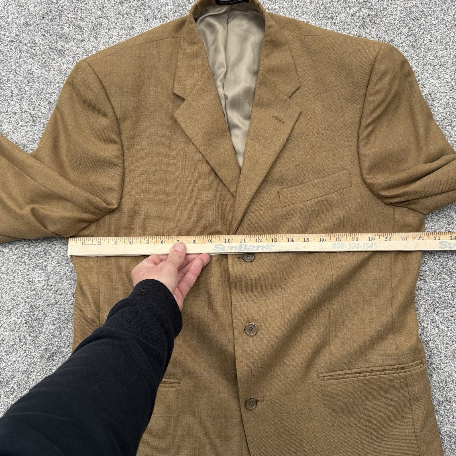 Other Axcess Suit Coat Mens 44L Office Vintage Y2K Blazer Formal Size 44L - 6 Thumbnail