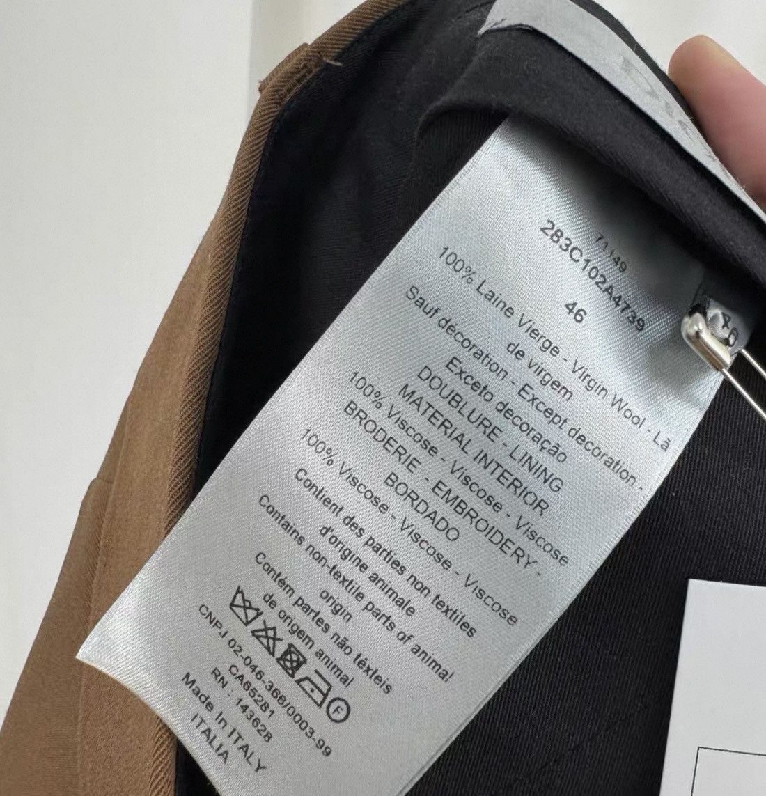 Dior × Travis Scott Dior x Cactus Jack Wide Pants Trousers Size US 30 / EU 46 - 6 Thumbnail