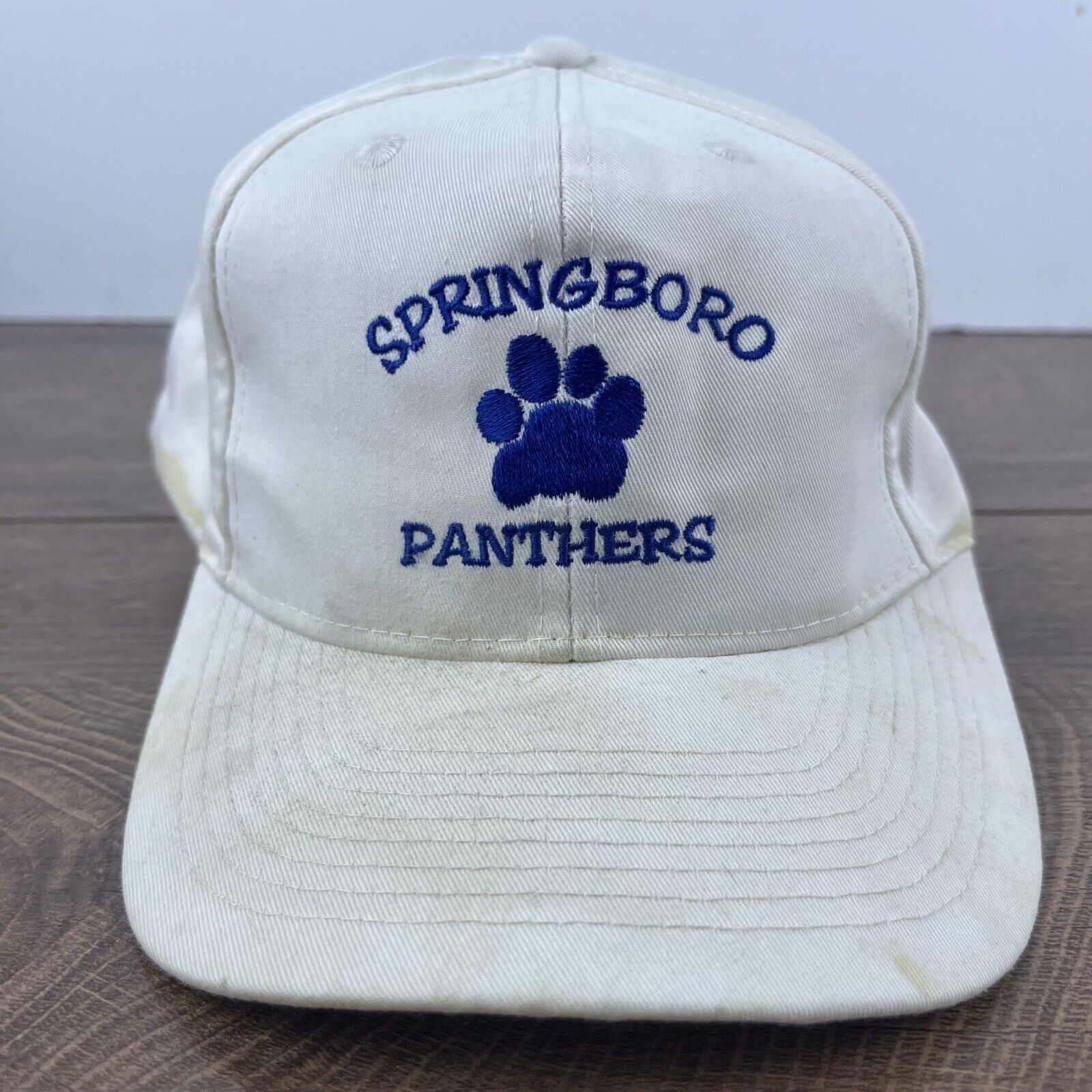 Other Springboro Panthers Hat White Cap Hat Springboro Adjustable Size ONE SIZE - 3 Thumbnail
