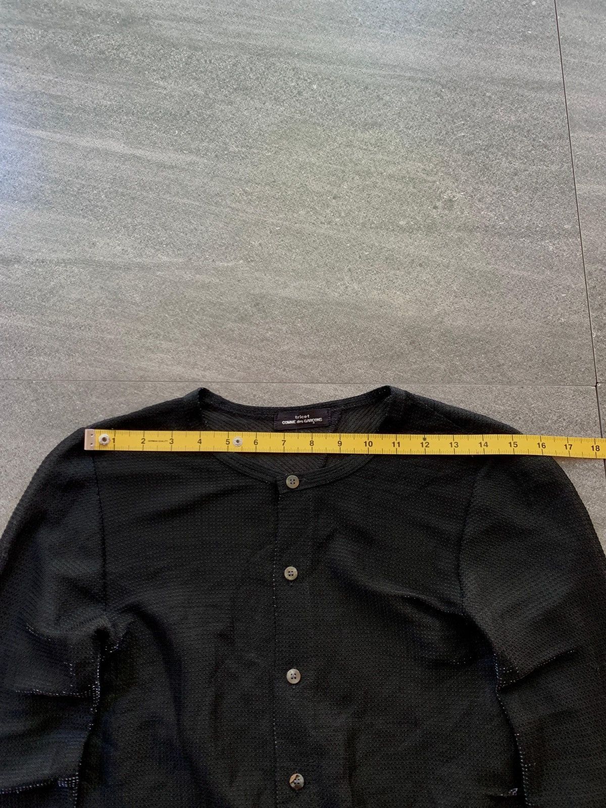 Comme des Garcons FREE TAX! Tricot Textured Polyester Cardigan Jacket Size US S / EU 44-46 / 1 - 16 Thumbnail