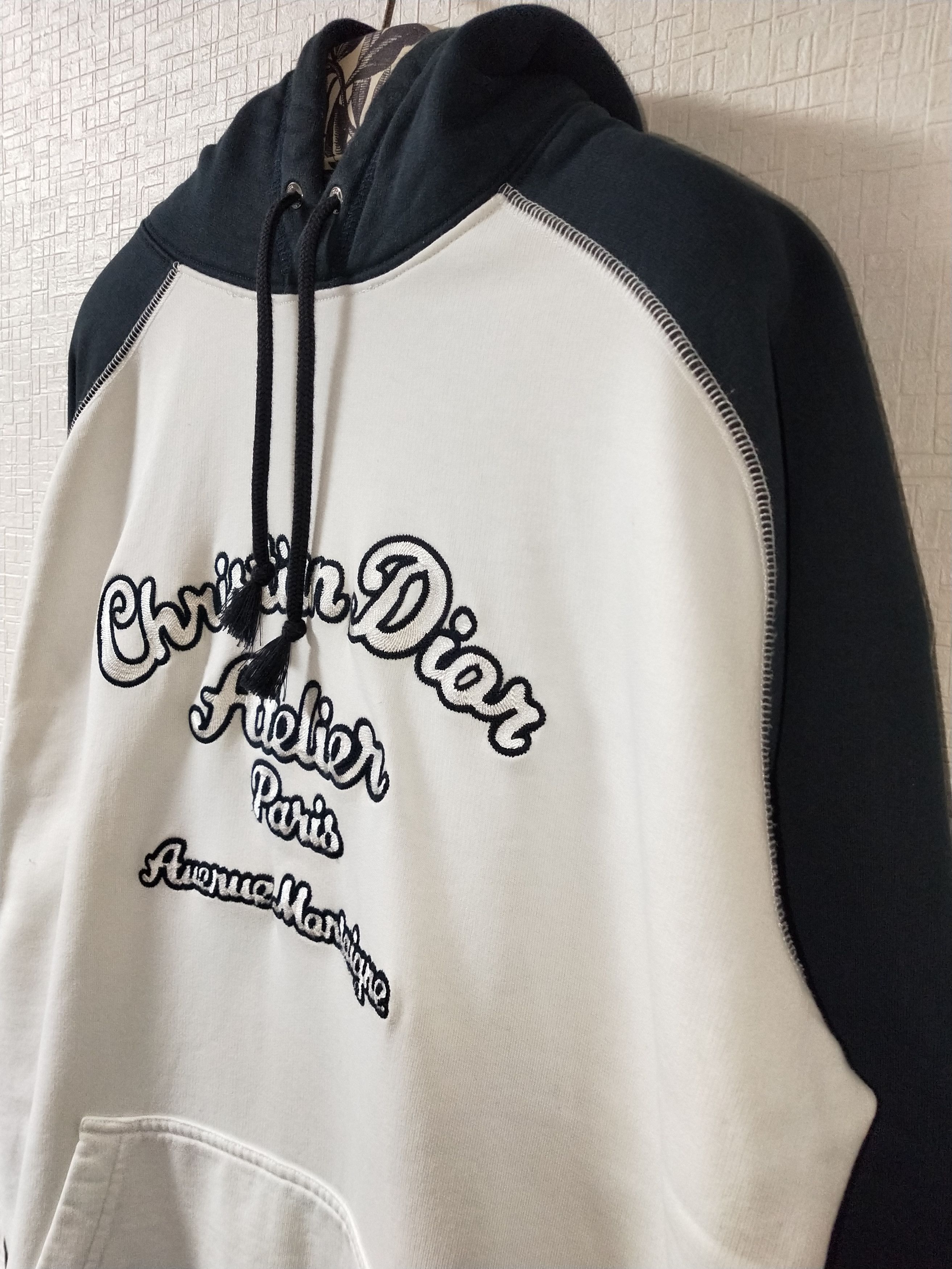 Dior Atelier Embroidered Logo Hoodie Size US L / EU 52-54 / 3 - 3 Thumbnail