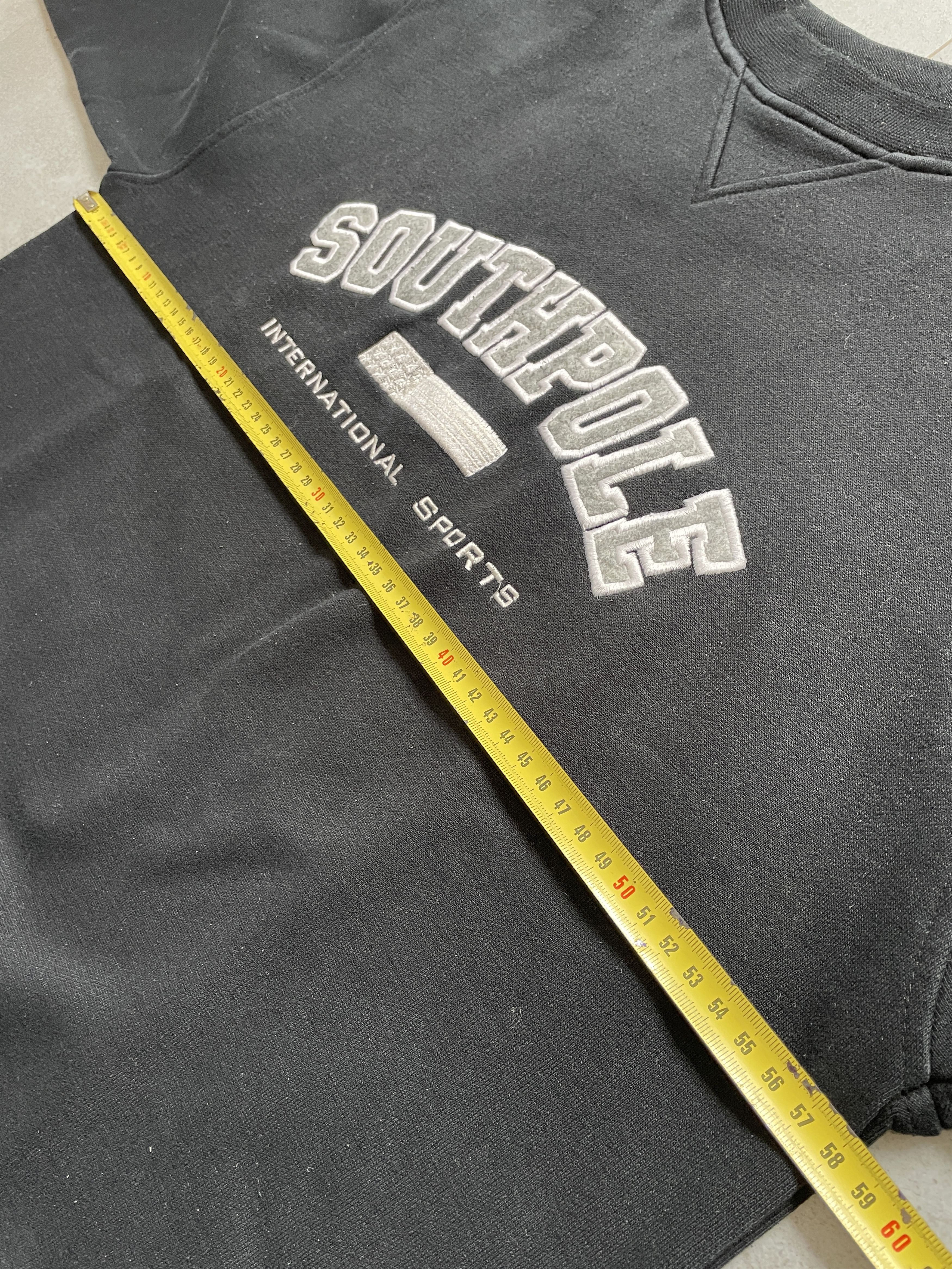 Southpole Y2K SOUTHPOLE BLACK HIP HOP BOXY CREWNECK Size US XL / EU 56 / 4 - 5 Thumbnail