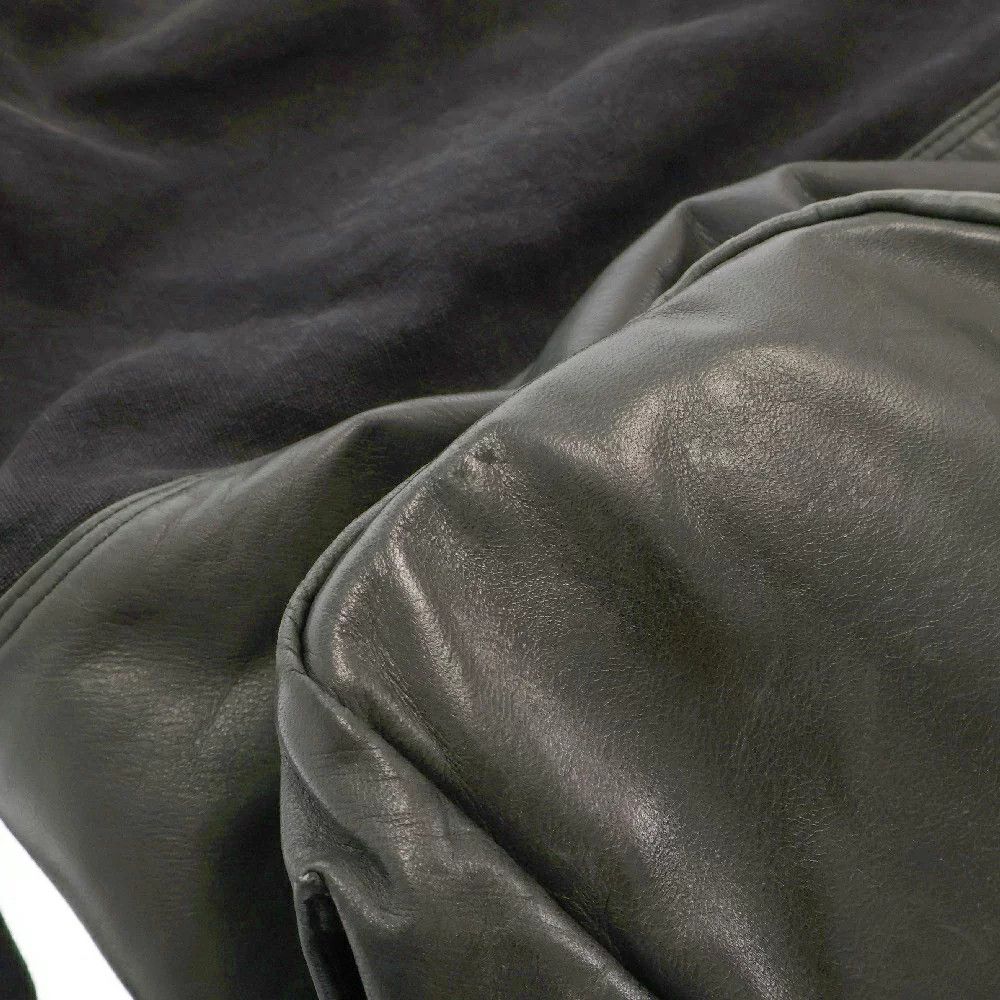 Yohji Yamamoto Yohji Yamamoto leather switching rucksack Size ONE SIZE - 6 Thumbnail