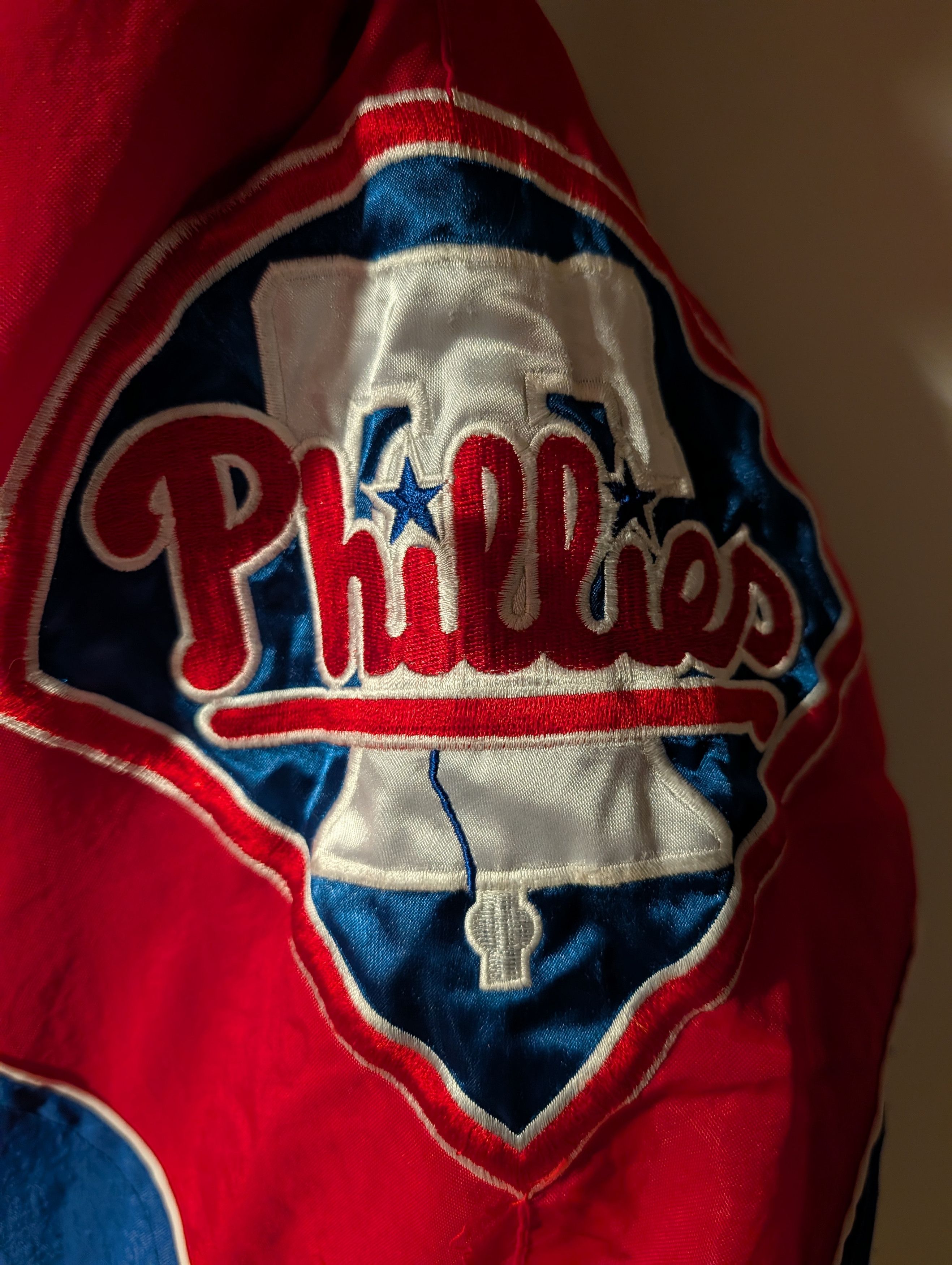 MLB Vintage 90s Philadelphia Phillies Starter Jacket Coat MLB Size US L / EU 52-54 / 3 - 5 Thumbnail