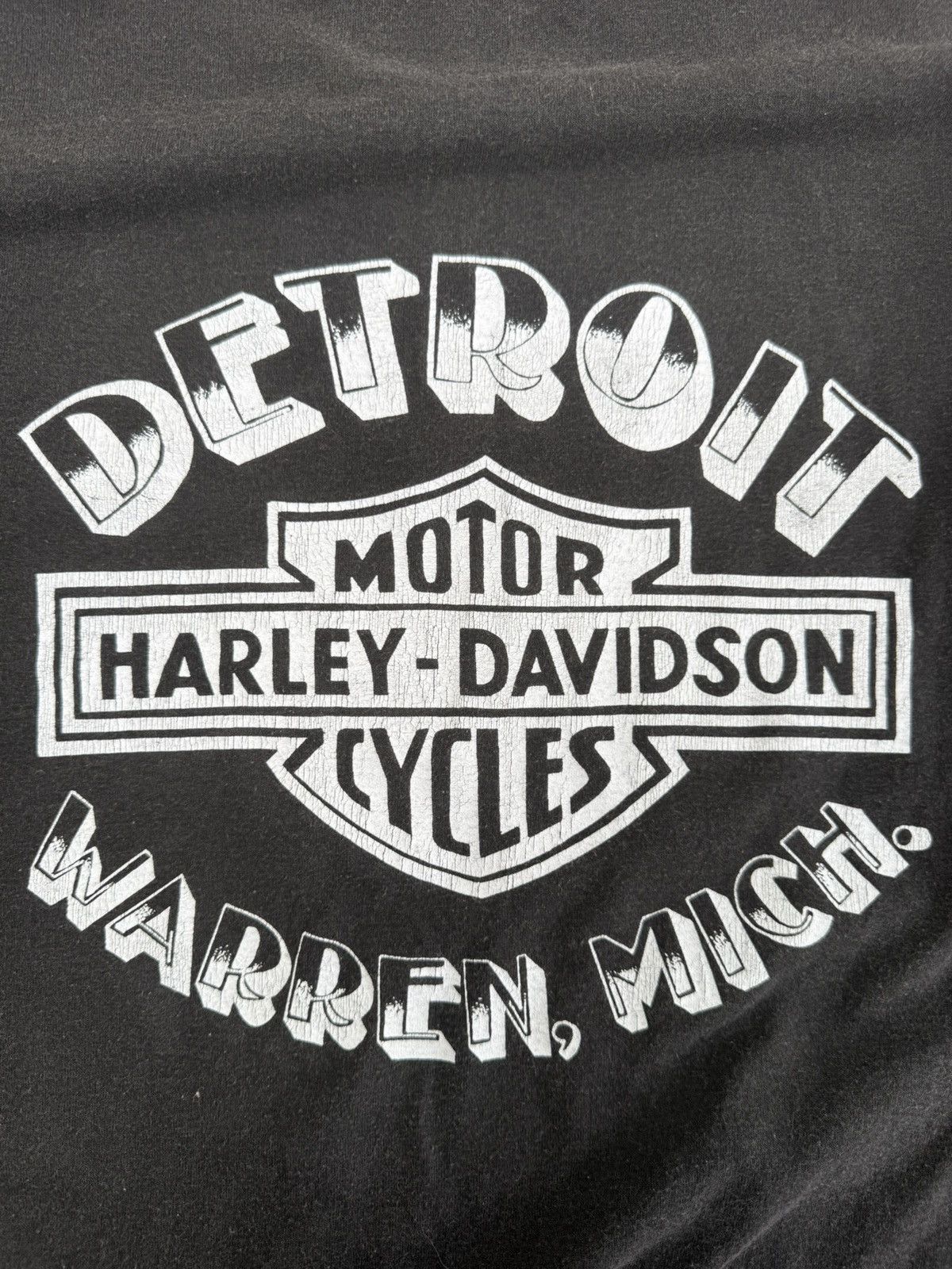 Harley Davidson 1990 Harley Davidson 3D Emblem Vintage Size US XL / EU 56 / 4 - 7 Thumbnail
