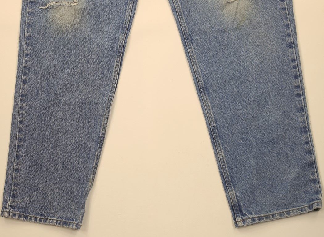 Carhartt × Vintage Vintage Y2K Carhartt Spell Out Relaxed Fit Denim Jeans Blue Size US 36 / EU 52 - 4 Thumbnail