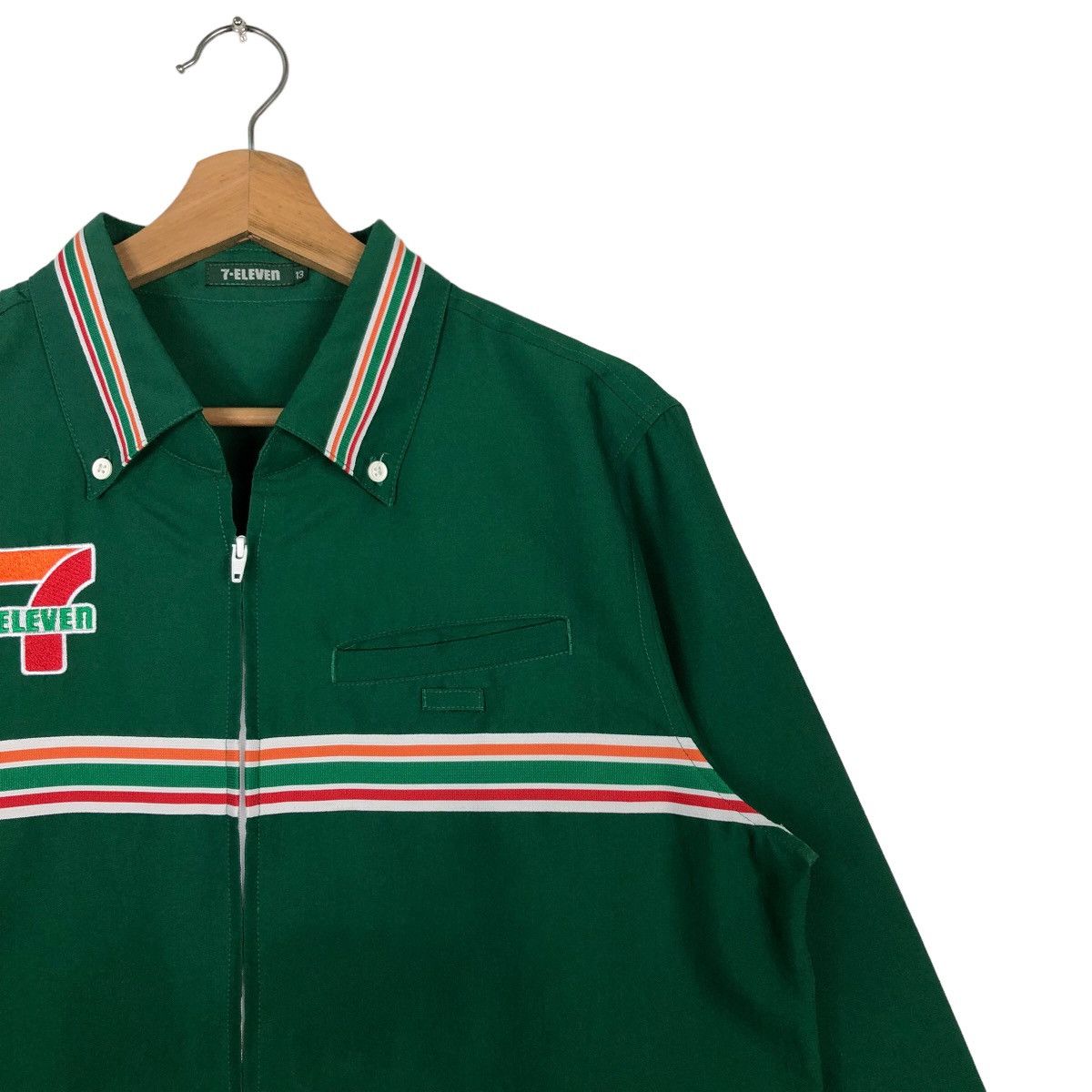 Japanese Brand 🔥90’s Vintage Work Jacket 7-Eleven Big Logo Japan Spell Out Size US M / EU 48-50 / 2 - 6 Thumbnail