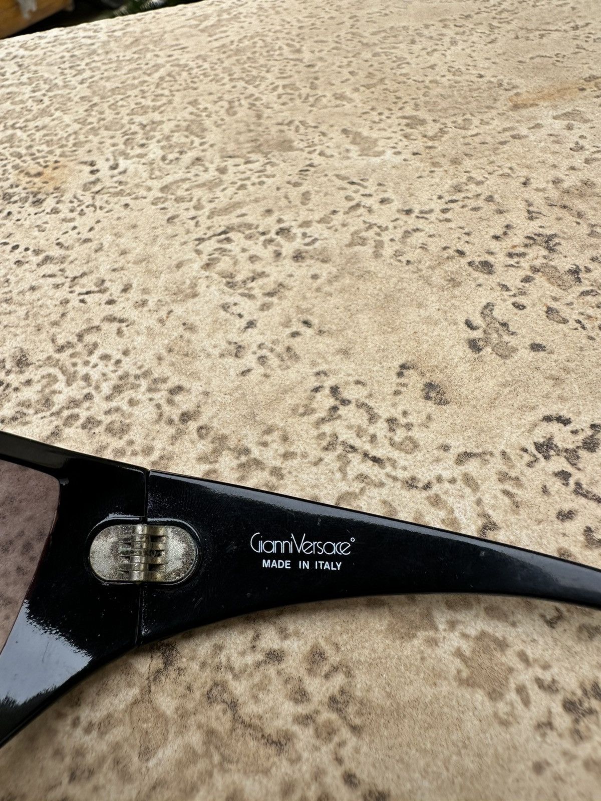 Versace Gianni Versace Vintage Sunglasses Black mod. 874 Size ONE SIZE - 4 Thumbnail