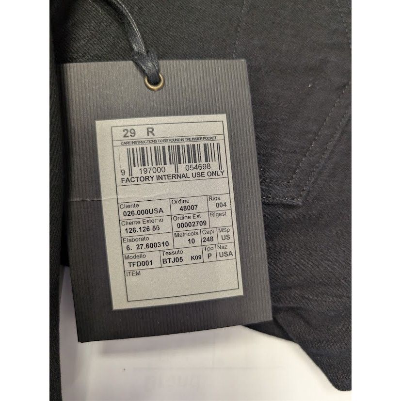 Tom Ford o1rshd1 Slim Denim Jeans in Black 29 Size US 29 - 20 Thumbnail