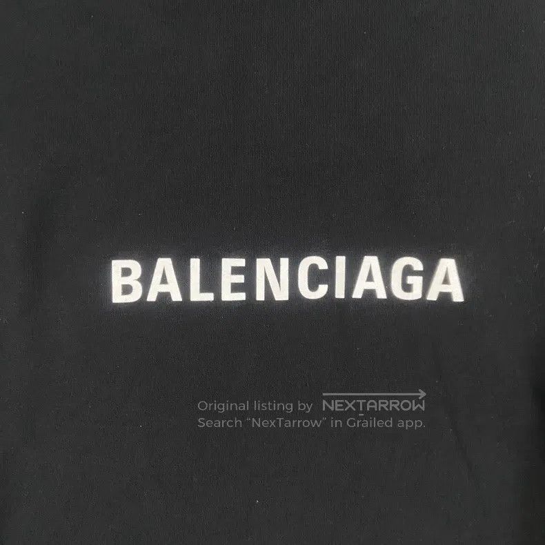 Balenciaga Balenciaga Black NASA Logo Sweatshirt Size US XXS / EU 40 - 3 Thumbnail