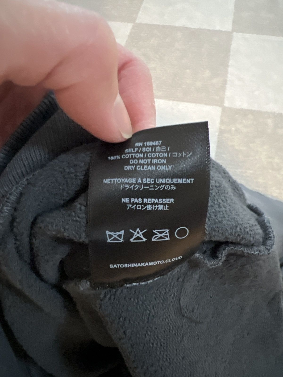 Satoshi Nakamoto New Satoshi nakamoto cargo black hoodie Large Size US L / EU 52-54 / 3 - 8 Thumbnail