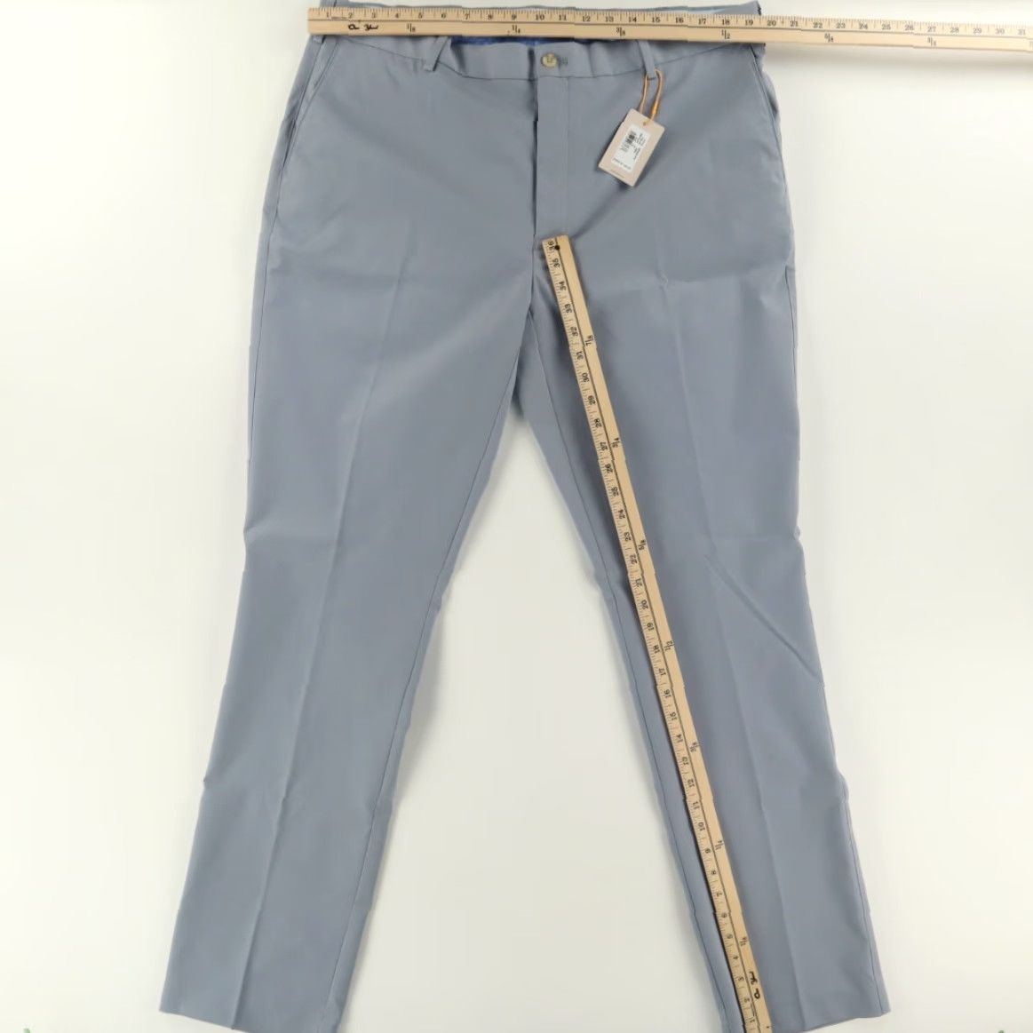 Peter Millar Peter Millar Raleigh Performance Trouser Golf Pants Gray Men's 40 Size US 40 / EU 56 - 3 Thumbnail