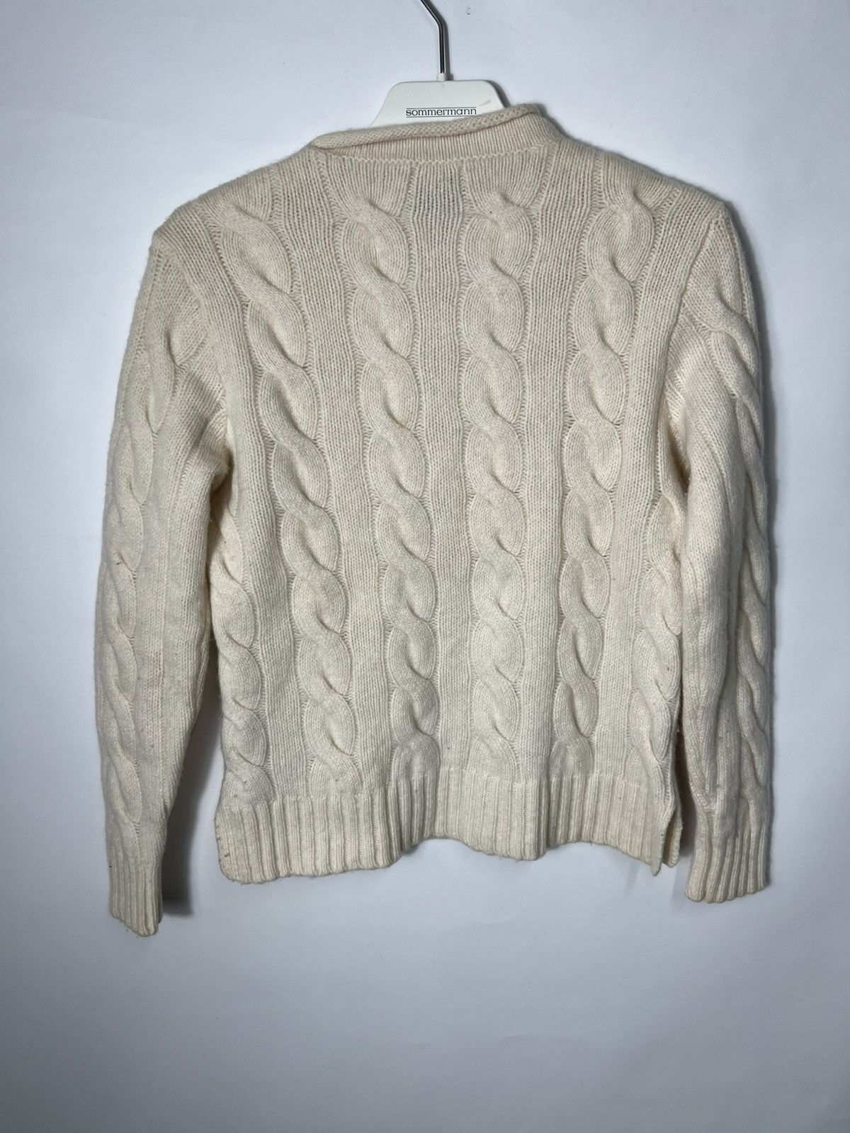 Vintage luxury Polo Ralph Lauren Cable Knit Wool Sweater