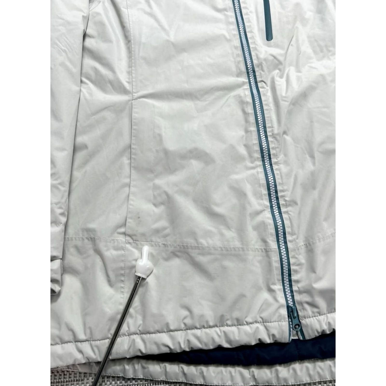 Vintage L.L.Bean Jacket Womens XL White Water Resistant Full Zip Size XL / US 12-14 / IT 48-50 - 6 Thumbnail