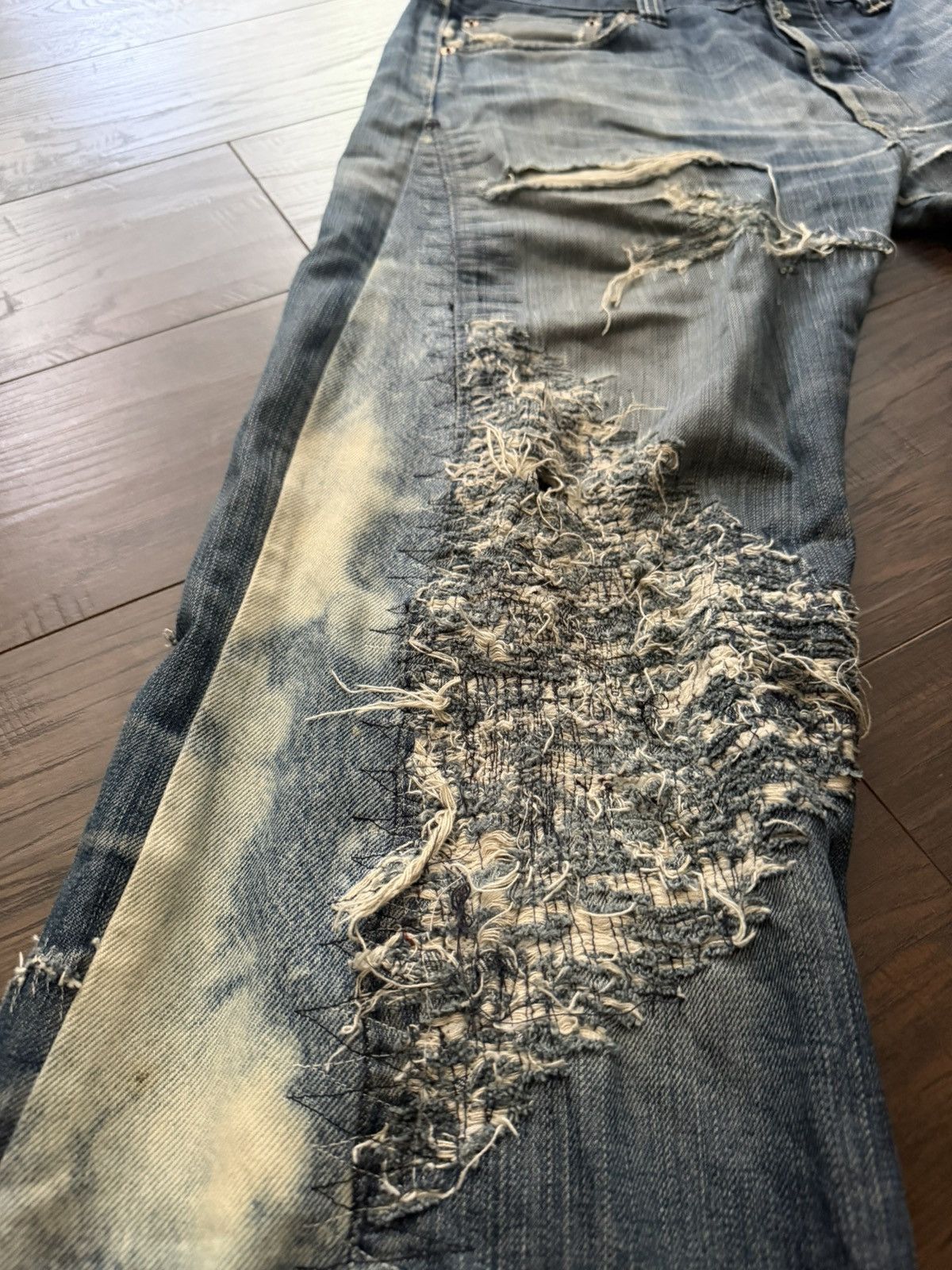 Ends Repair Ends Repair Distressed Denim Size US 34 / EU 50 - 4 Thumbnail