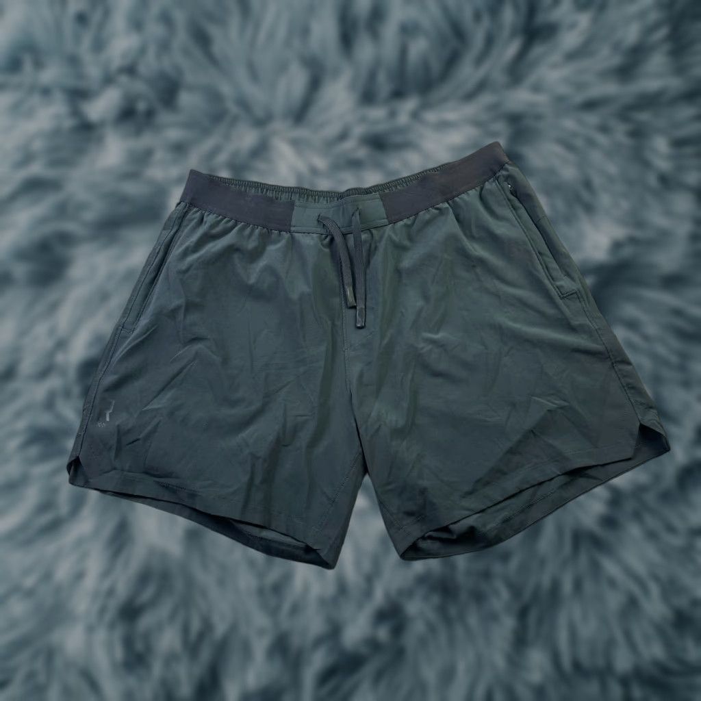 Rhone Rhone Shorts Mens 2XL Black Base Training Gym 6" Drawstring Pockets Lightweight Size US 39 - 1 Thumbnail
