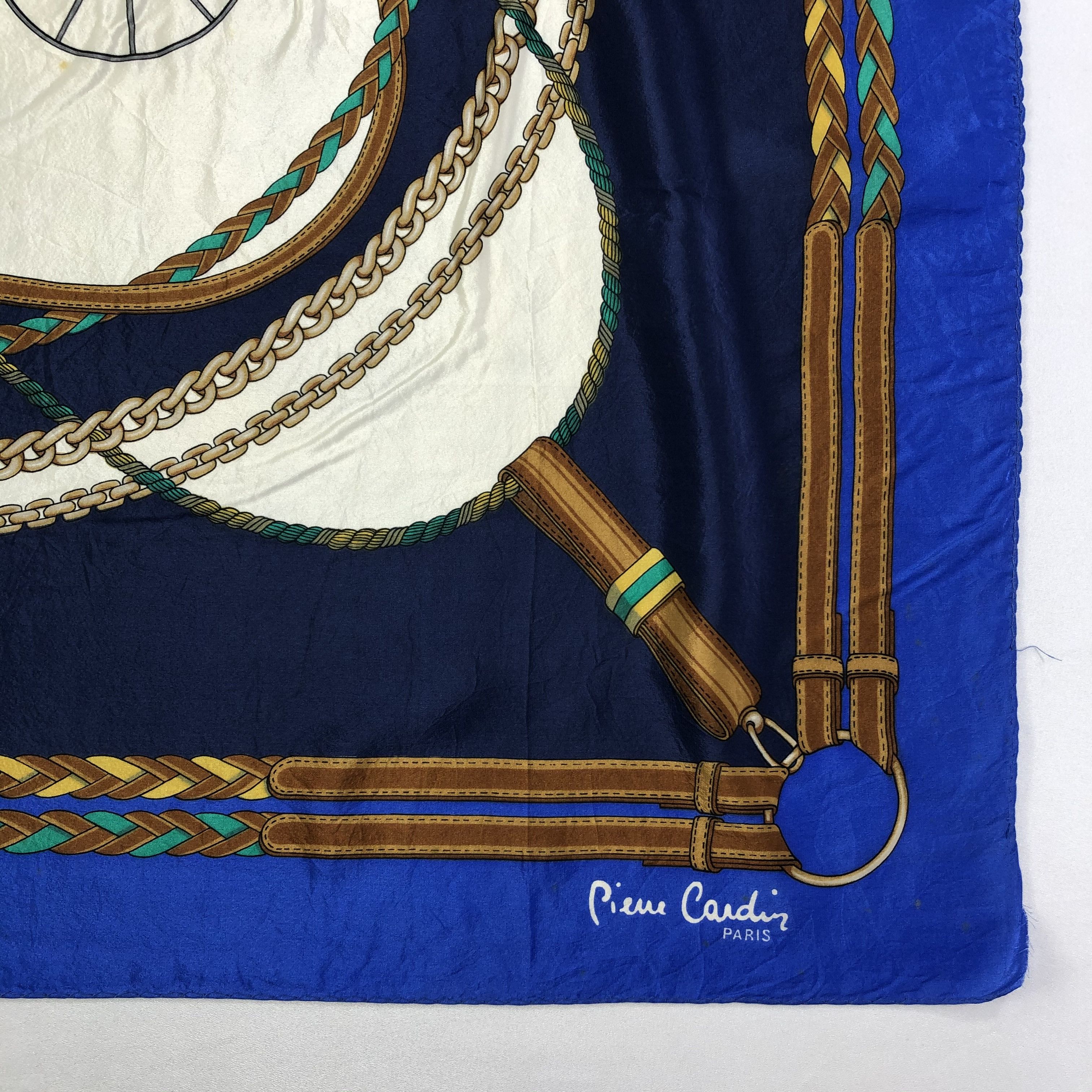 Pierre Cardin × Vintage Vintage Pierre Cardin Silk Scarf Size ONE SIZE - 3 Thumbnail