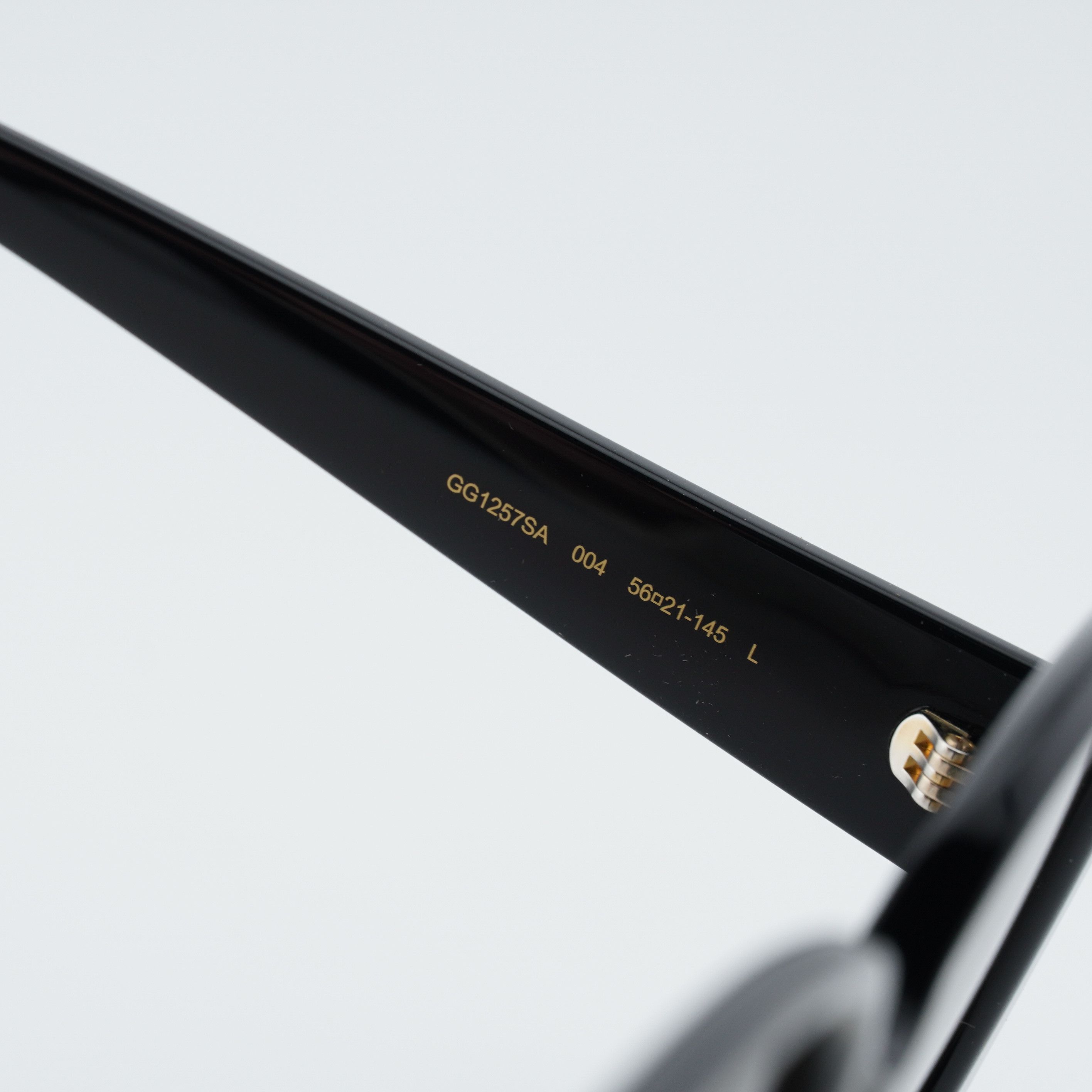 Gucci Gucci GG1257SA 004 Sunglasses Black Butterfly Frame Size ONE SIZE - 10 Thumbnail