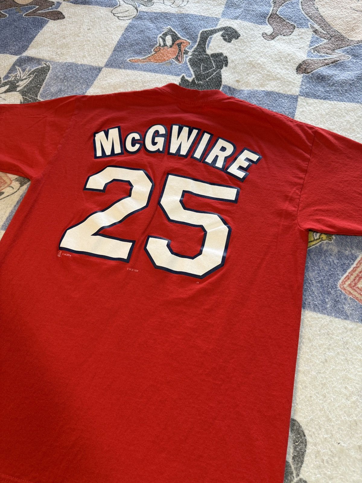MLB Vintage st louis cardinals mark mcgwire tee Size US L / EU 52-54 / 3 - 4 Thumbnail