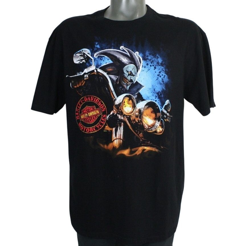 Harley Davidson Harley Davidson 2014 Jester Motorcycle T Shirt XL GA Biker Size US XL / EU 56 / 4 - 1 Thumbnail