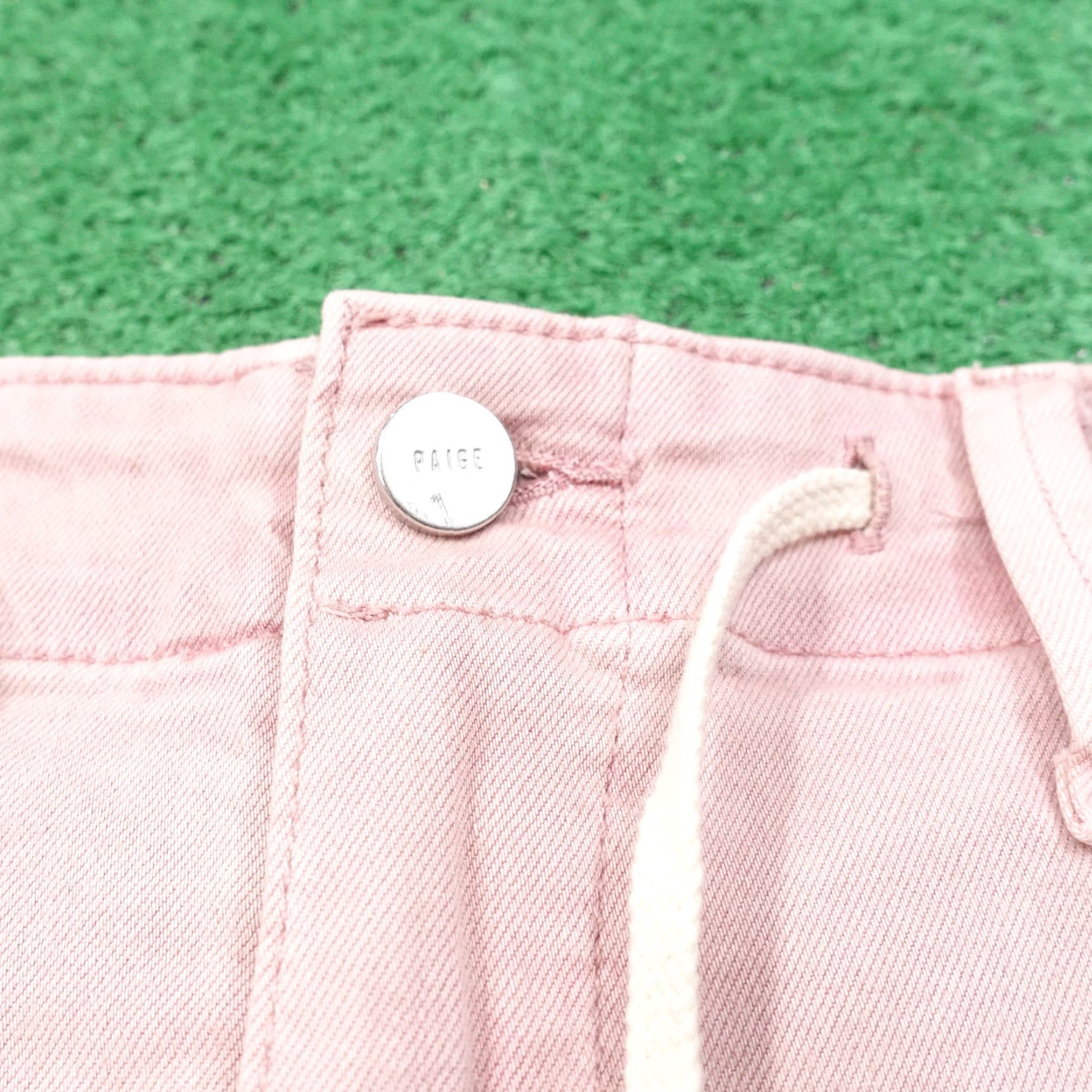 Paige PAIGE TWILL PINK SHORTS WOMENS SIZE 32 Size 24" / US 00 / IT 34 - 3 Thumbnail