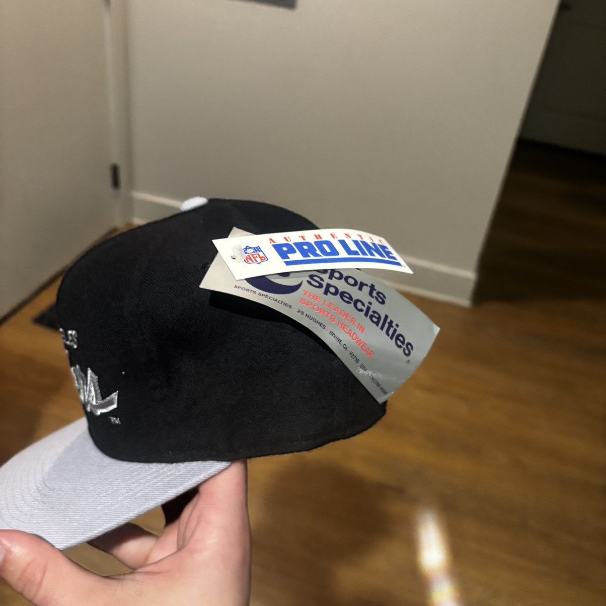 Sports Specialties RARE Los Angeles Raiders Vintage Snapback Hat Size ONE SIZE - 2 Thumbnail