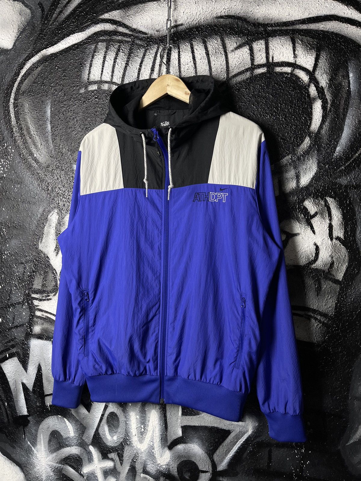 Nike Nike Athletic Depth Y2K Nylon Full Zip Light Jacket Size M Size US M / EU 48-50 / 2 - 1 Thumbnail