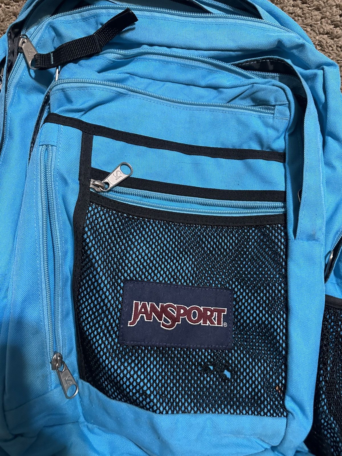 Jansport Vintage Jansport “triple teal” backpack 00s Size ONE SIZE - 2 Thumbnail