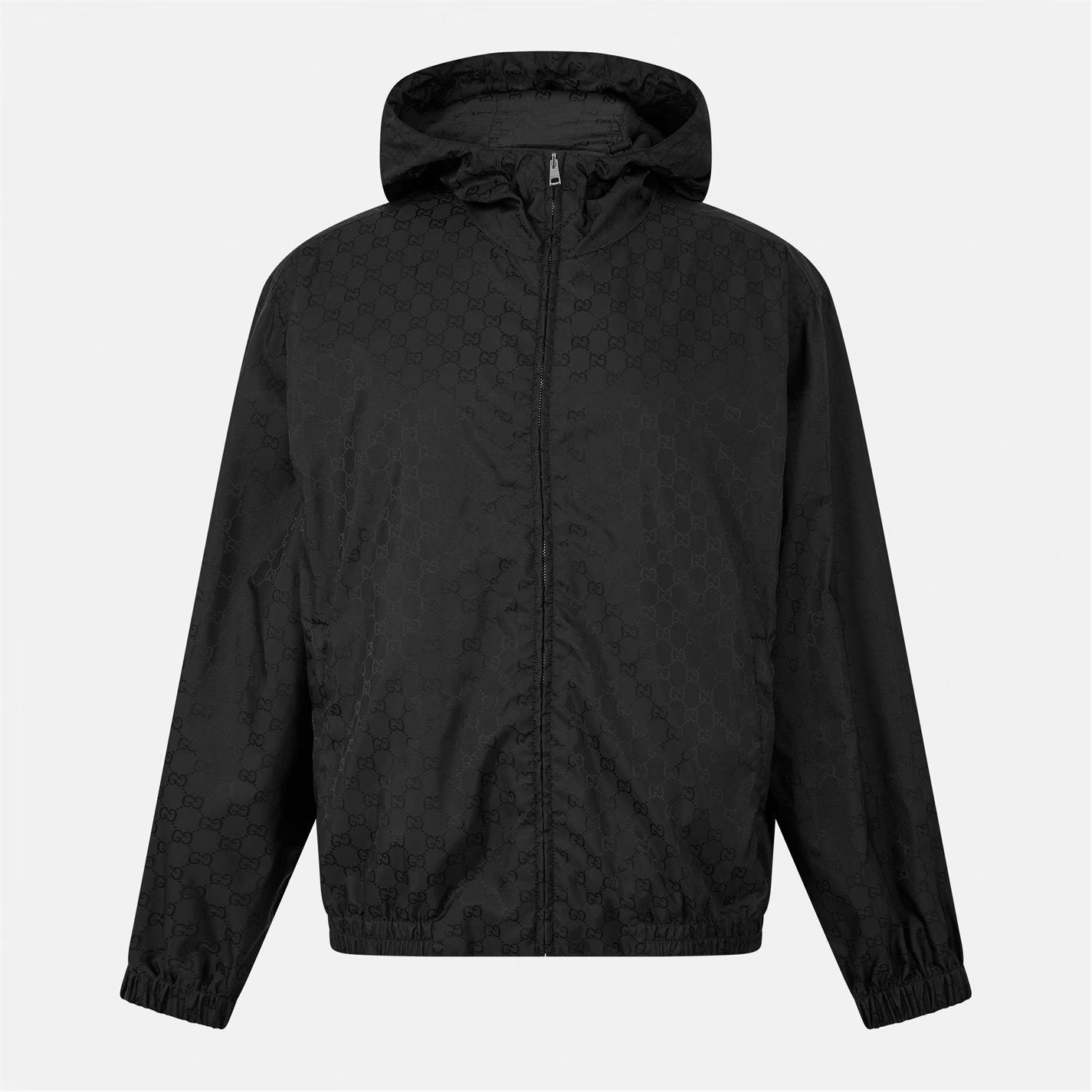 Gucci o1g2r1mq0426 Lightweight Fit Windbreaker Jacket in Black Size US L / EU 52-54 / 3 - 1 Thumbnail