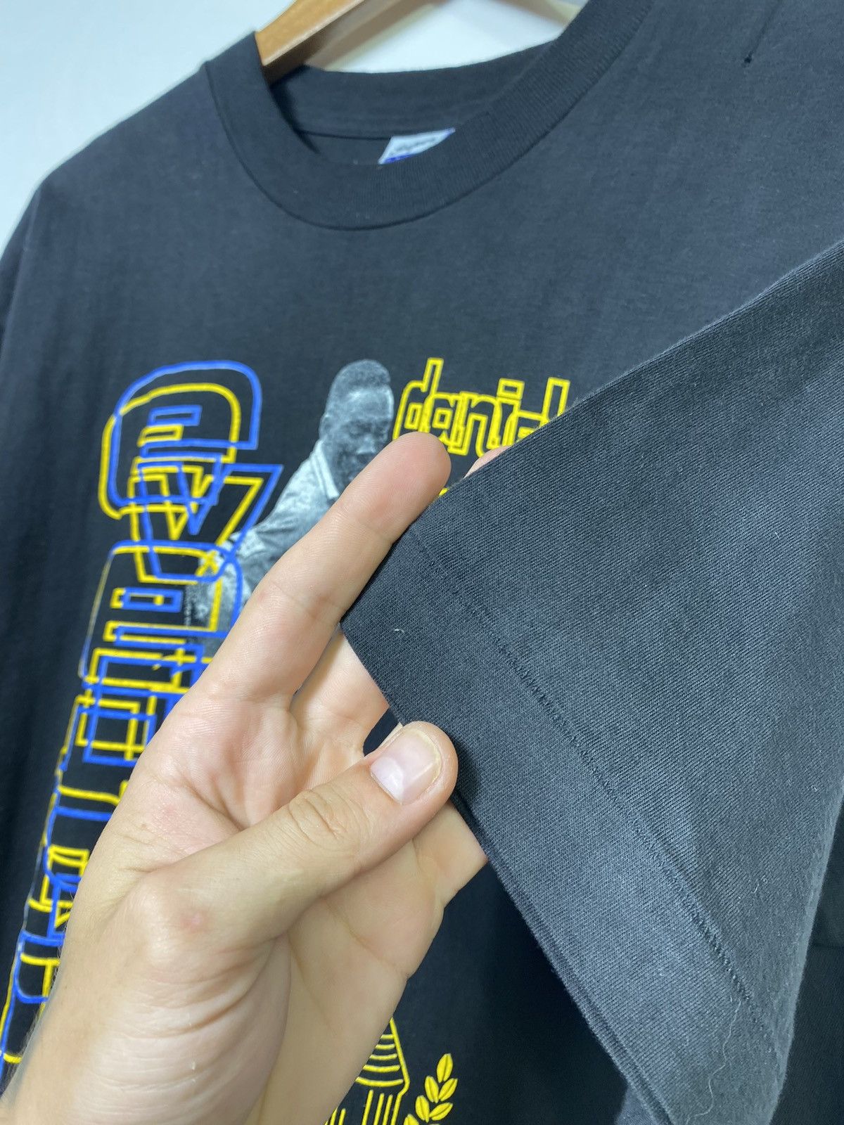 Other Rare 90s Single Stitch #11 Daniel Amocachi Everton T-shirt Size US L / EU 52-54 / 3 - 7 Thumbnail