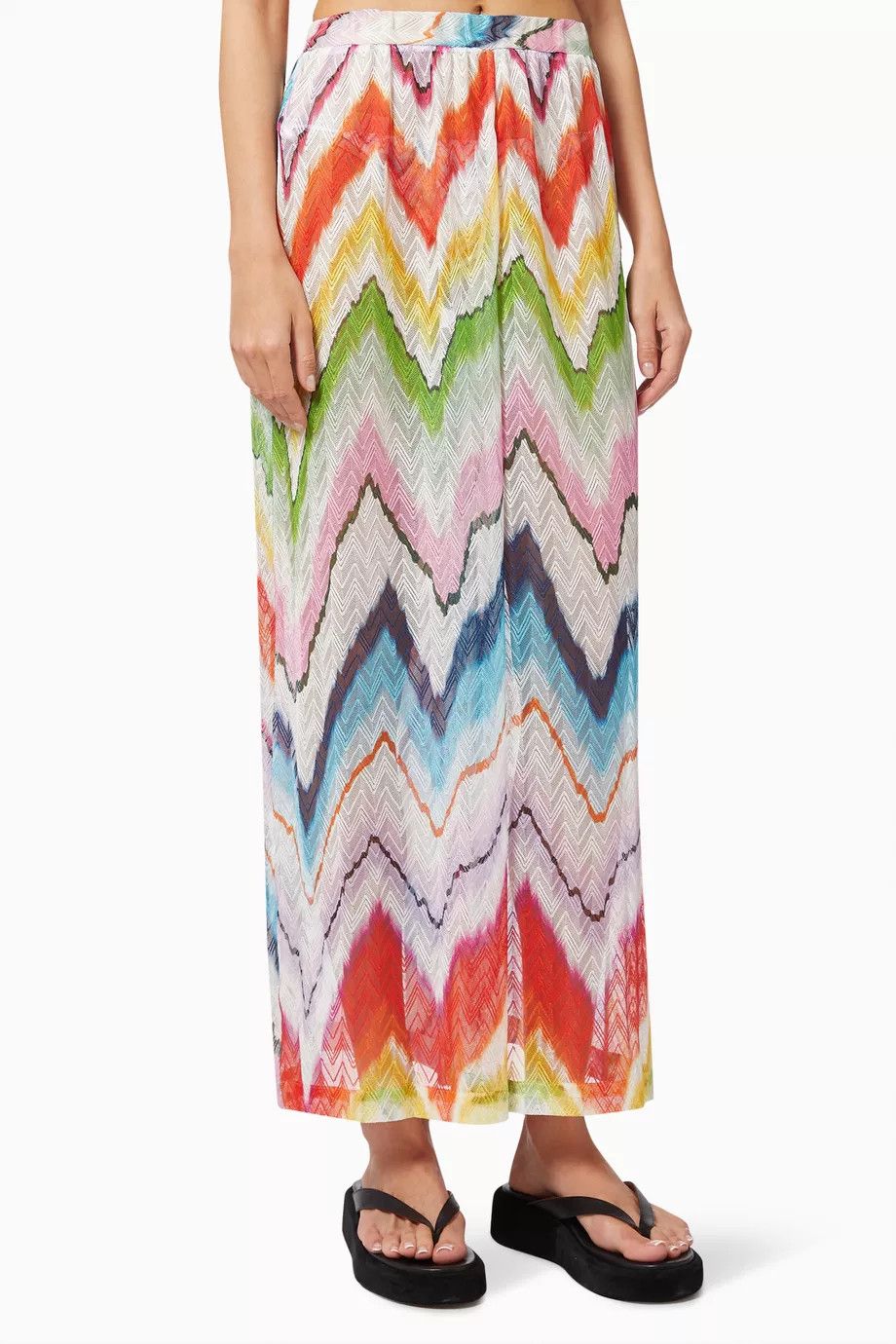 Missoni o1mle0824 Beachwear Trousers in Multicolor Size 34" / US 12 / IT 48 - 1 Thumbnail
