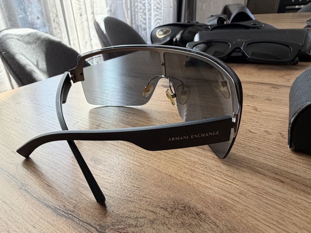 Armani Exchange Armani AX2024S Mask Sunglasses Size ONE SIZE - 3 Thumbnail