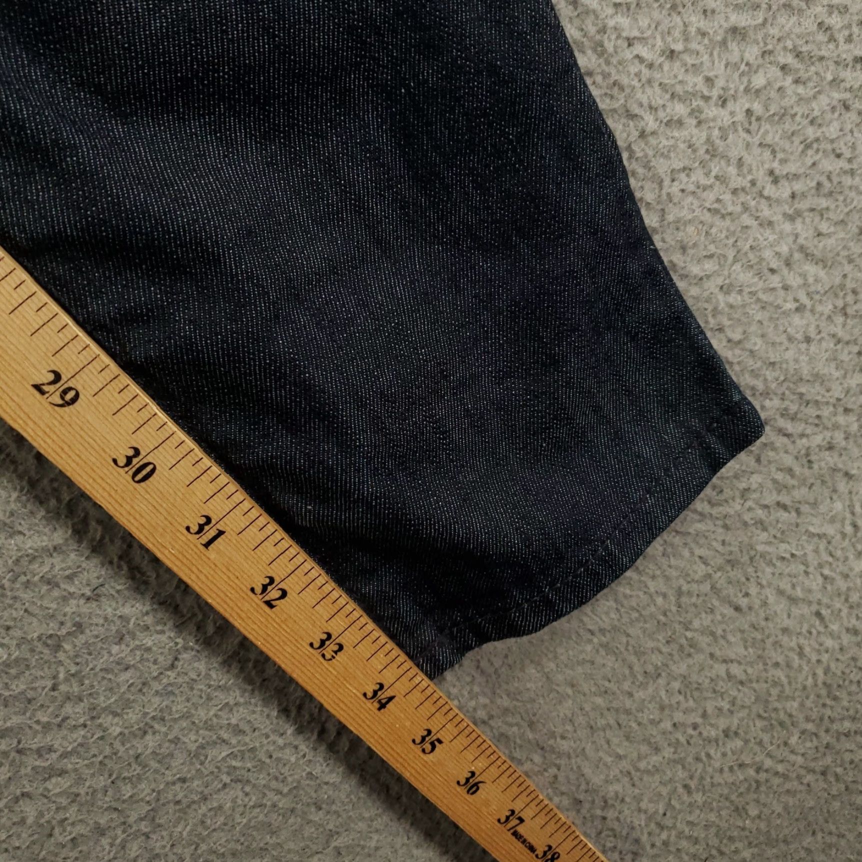 Vintage William Rast Jeans Womens Skinny Denim 27 Dark Blue NWT Stretch Pocket Zipper 5-Pocket Regular Inseam 34 Size 30" / US 8 / IT 44 - 5 Thumbnail