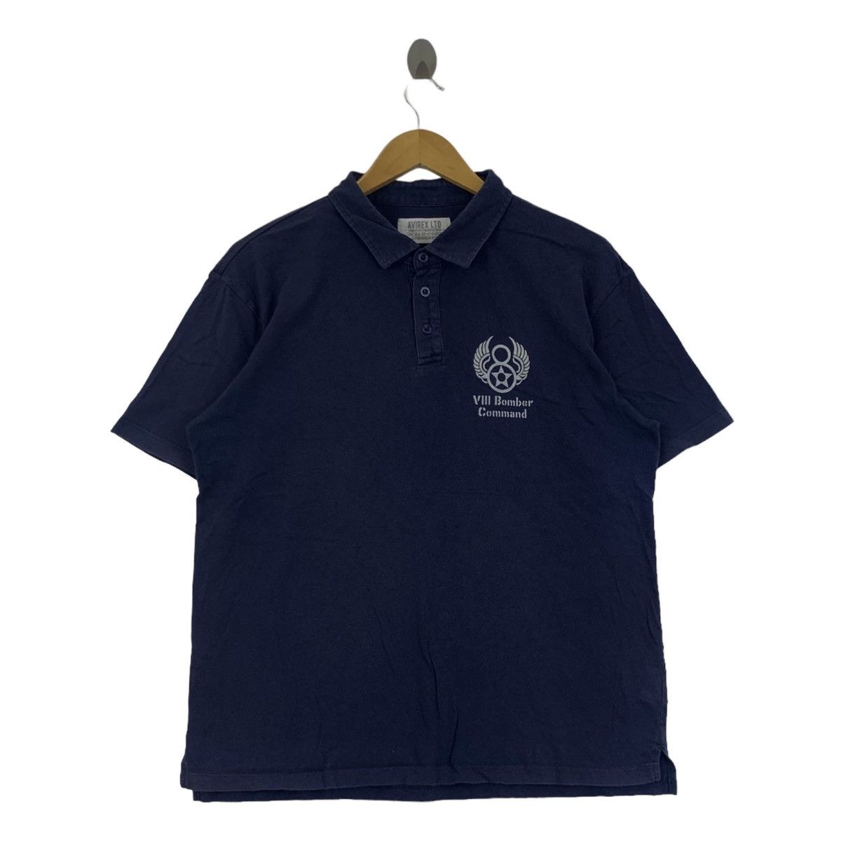 Avirex Vintage AVIREX USAF 8th Bomber Command Polo Size US XL / EU 56 / 4 - 1 Thumbnail