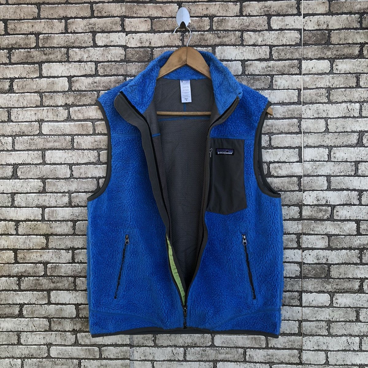 Patagonia Patagonia Retro-x Deep Pile Vest Fall 2011 Blue Lagoon Size US M / EU 48-50 / 2 - 8 Thumbnail