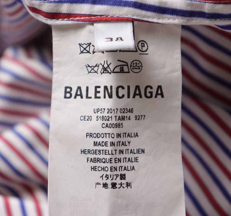 Balenciaga Balenciaga size 38 Wear a variety of plaid shirts in a two Size XS / US 0-2 / IT 36-38 - 7 Thumbnail