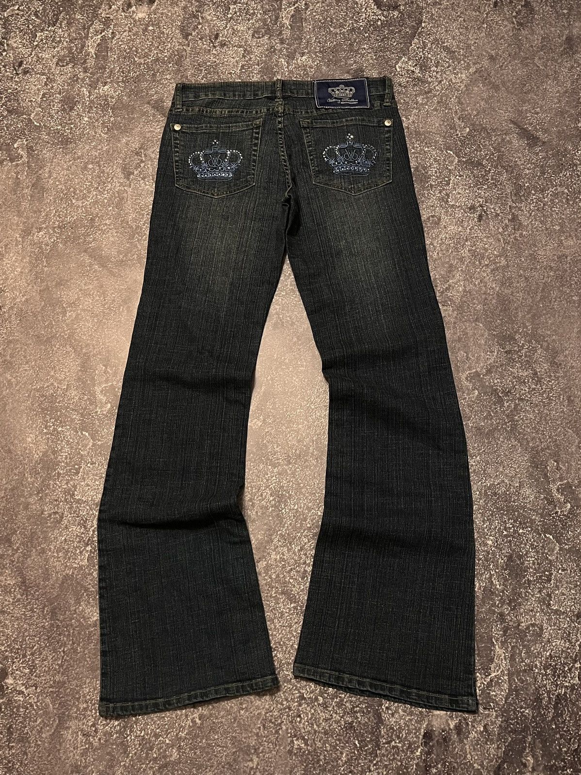 Hysteric Glamour RARE vintage If Six Was Nine style flared jeans Y2K Size US 30 / EU 46 - 5 Thumbnail