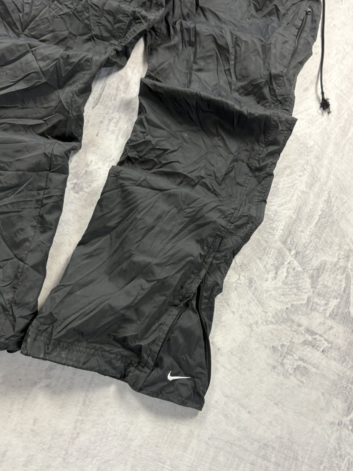 Nike Vintage Nike track pants retro wide loose baggy fit rap Size US 36 / EU 52 - 4 Thumbnail