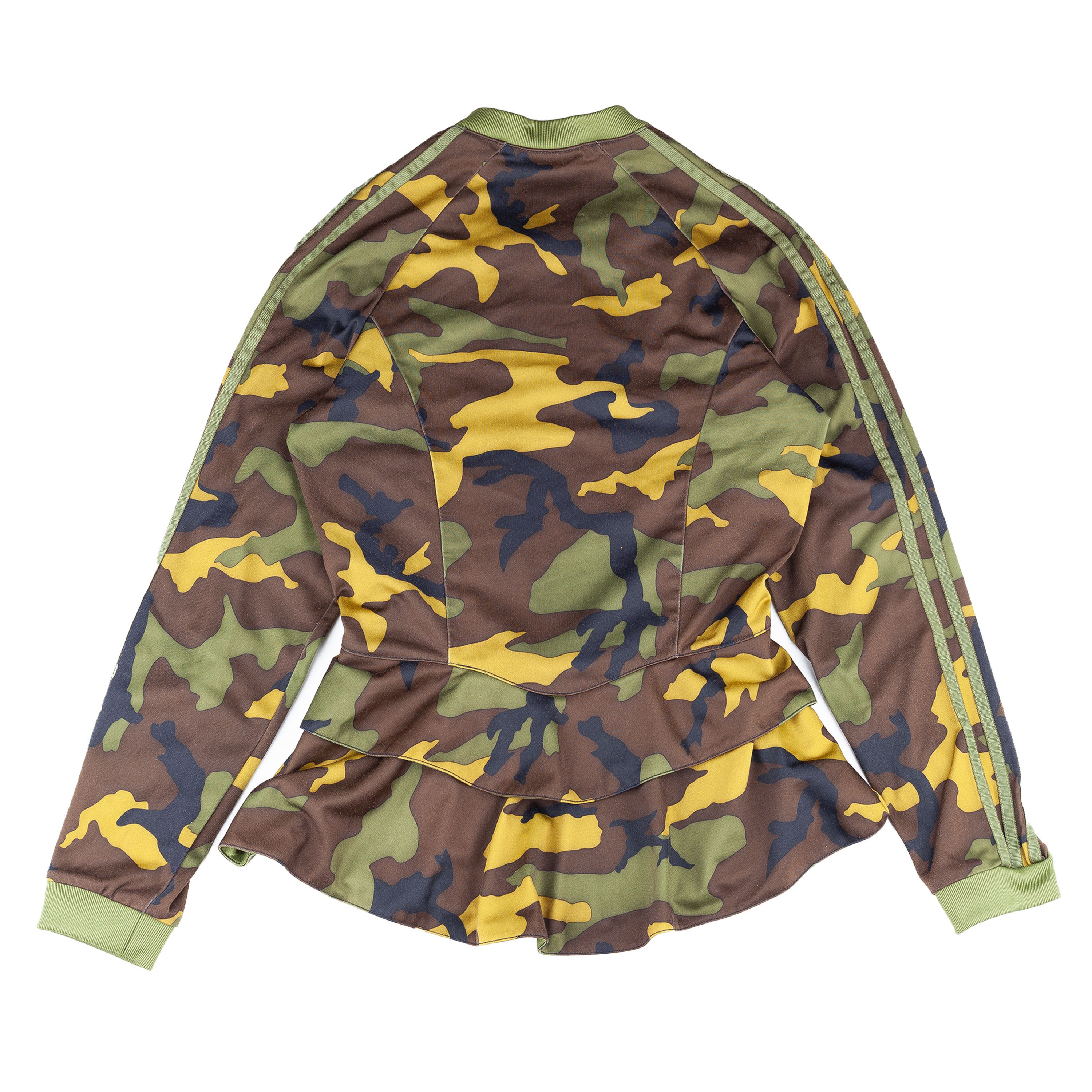 Adidas × Jeremy Scott Adidas Originals x Jeremy Scott Peplum Camouflage Jacket (S) Size S / US 4 / IT 40 - 3 Thumbnail
