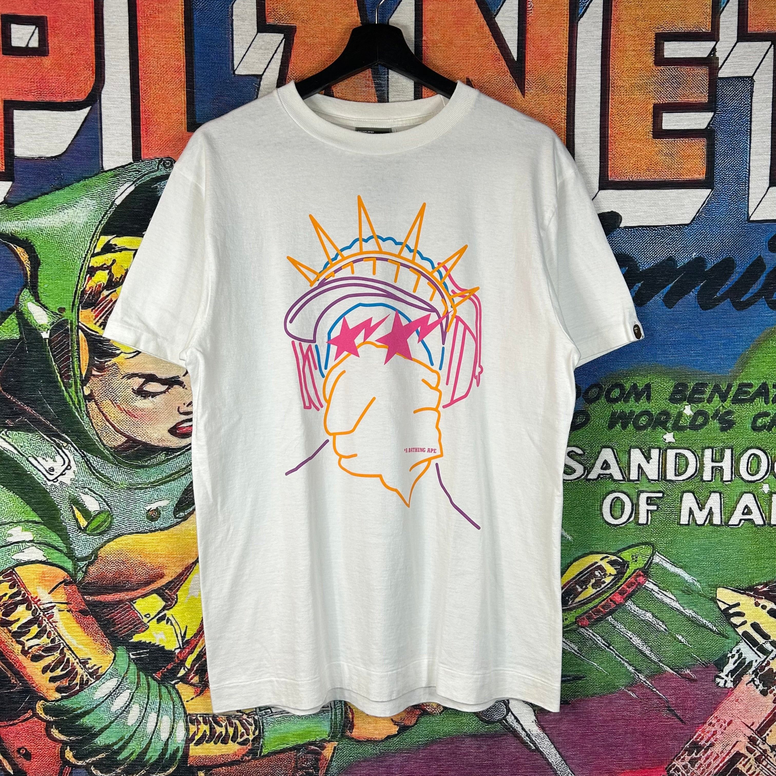 Bape 2005 Bape NYC Store Opening Tee Size Medium Size US M / EU 48-50 / 2 - 1 Thumbnail