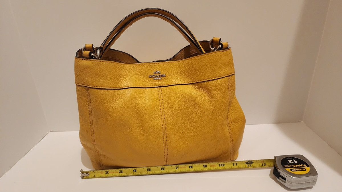Coach COACH Small Lexy Pebbled Leather Handbag Size ONE SIZE - 2 Thumbnail